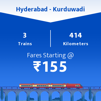 Hyderabad To Kurduwadi Trains